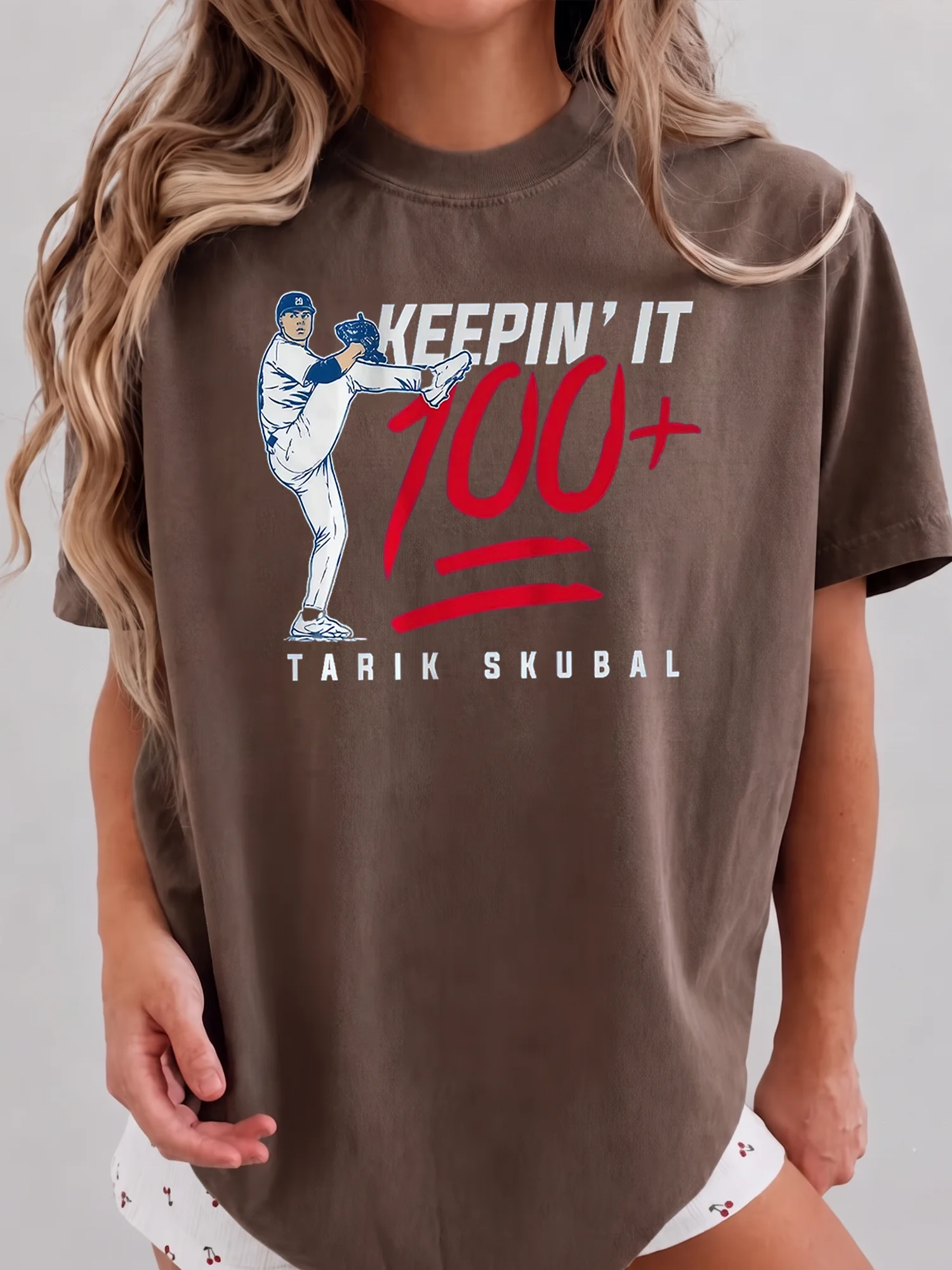 Tarik Skubal Keepin' It Baseball Sweatshirt Detroit Sports Fan Gift