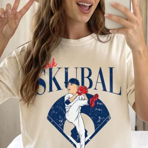 Tarik Skubal Detroit Baseball Sweatshirt Vintage Pitcher Graphic Pullover