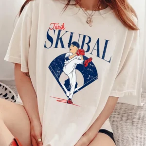 Tarik Skubal Detroit Baseball Sweatshirt Vintage Pitcher Graphic Pullover