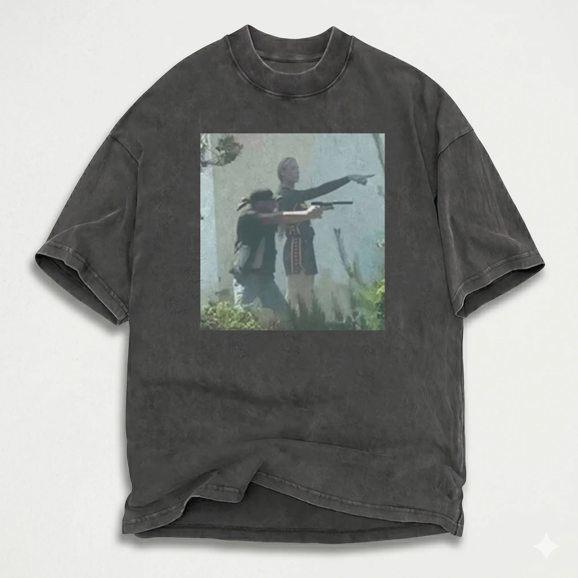 Vintage Range Day Outdoor Shooting Photo Graphic Tee
