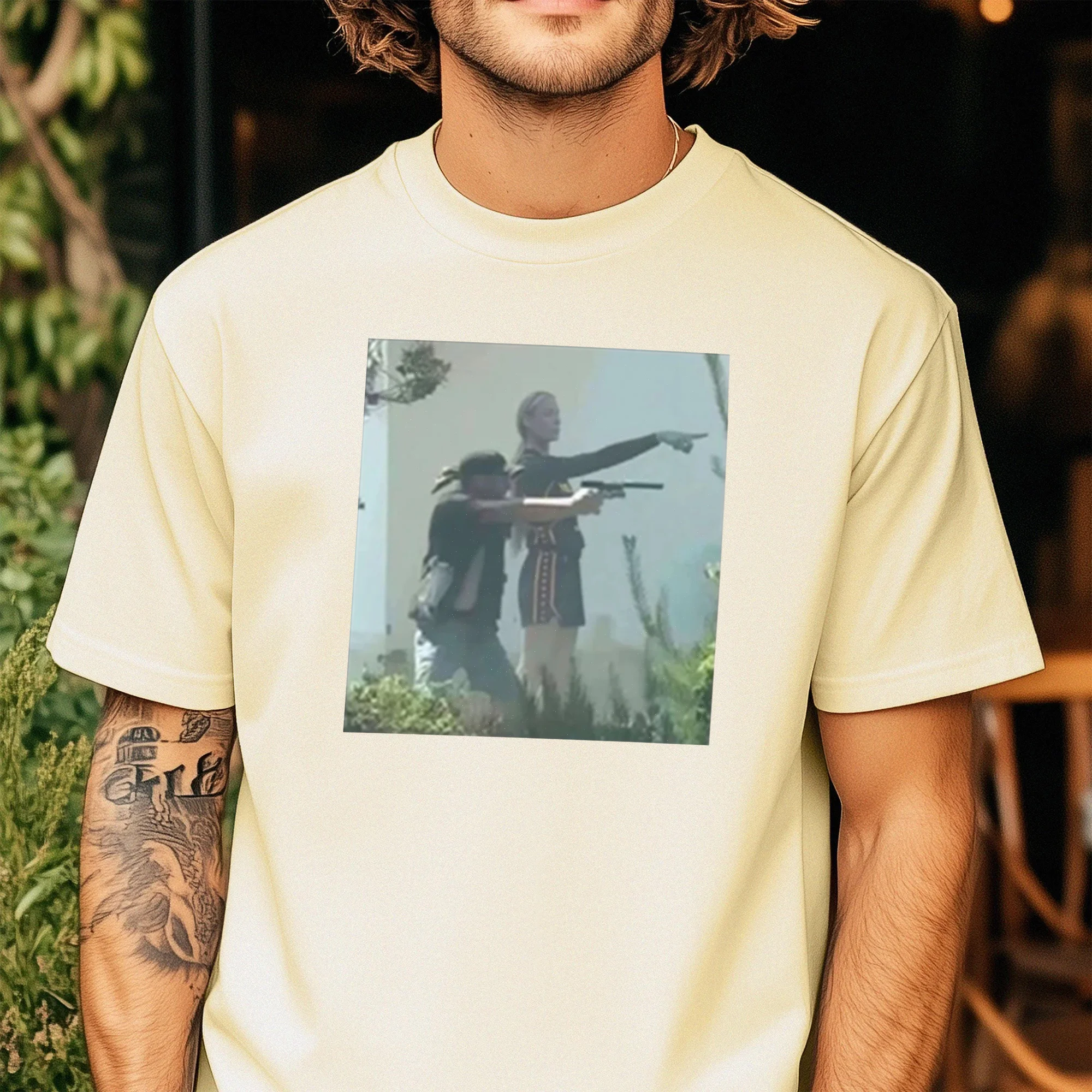 Vintage Range Day Outdoor Shooting Photo Graphic Tee