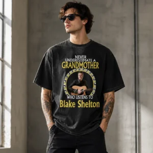 Blake Shelton Fan Grandmother Tee Country Music Gift for Women