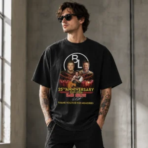 Blake Shelton 25th Anniversary Thank You For The Memories Tribute Tee