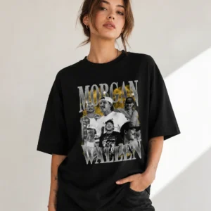 Morgan Wallen Vintage Bootleg Graphic Tee Country Music Concert Shirt