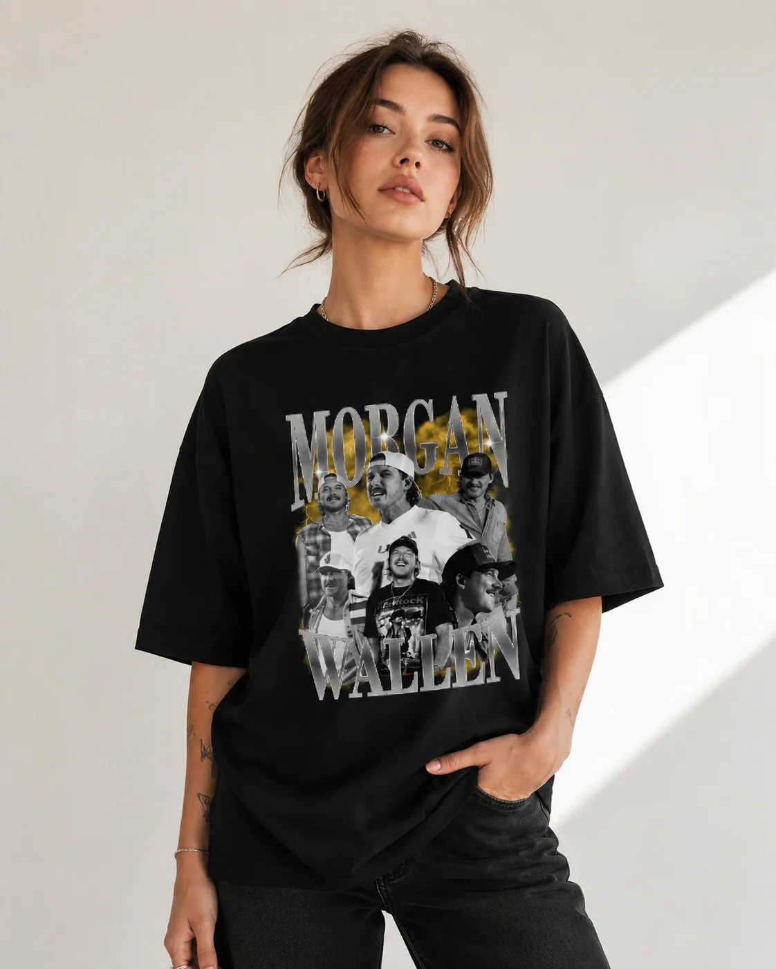 woobulk_1785897878063_0_4e11bd.webp Morgan Wallen Vintage Bootleg Graphic Tee Country Music Concert Shirt