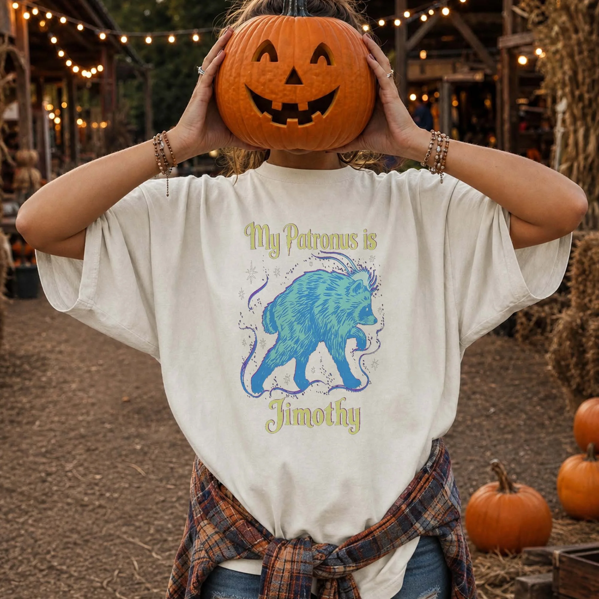 My Patronus Is Personalized Name Parody Tee Funny Wizard Fandom Gift