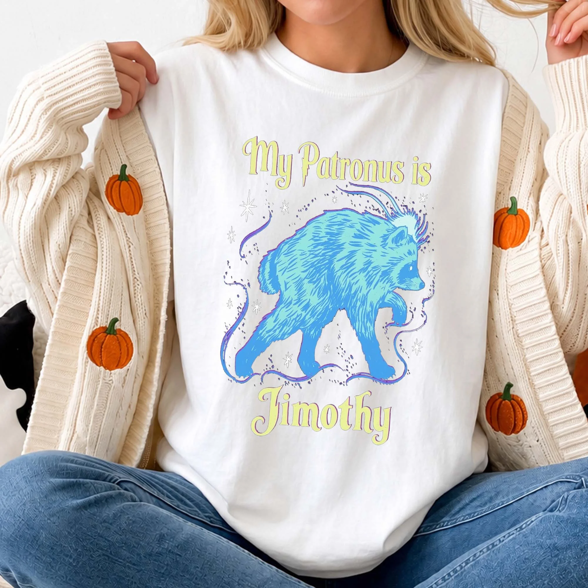 My Patronus Is Personalized Name Parody Tee Funny Wizard Fandom Gift