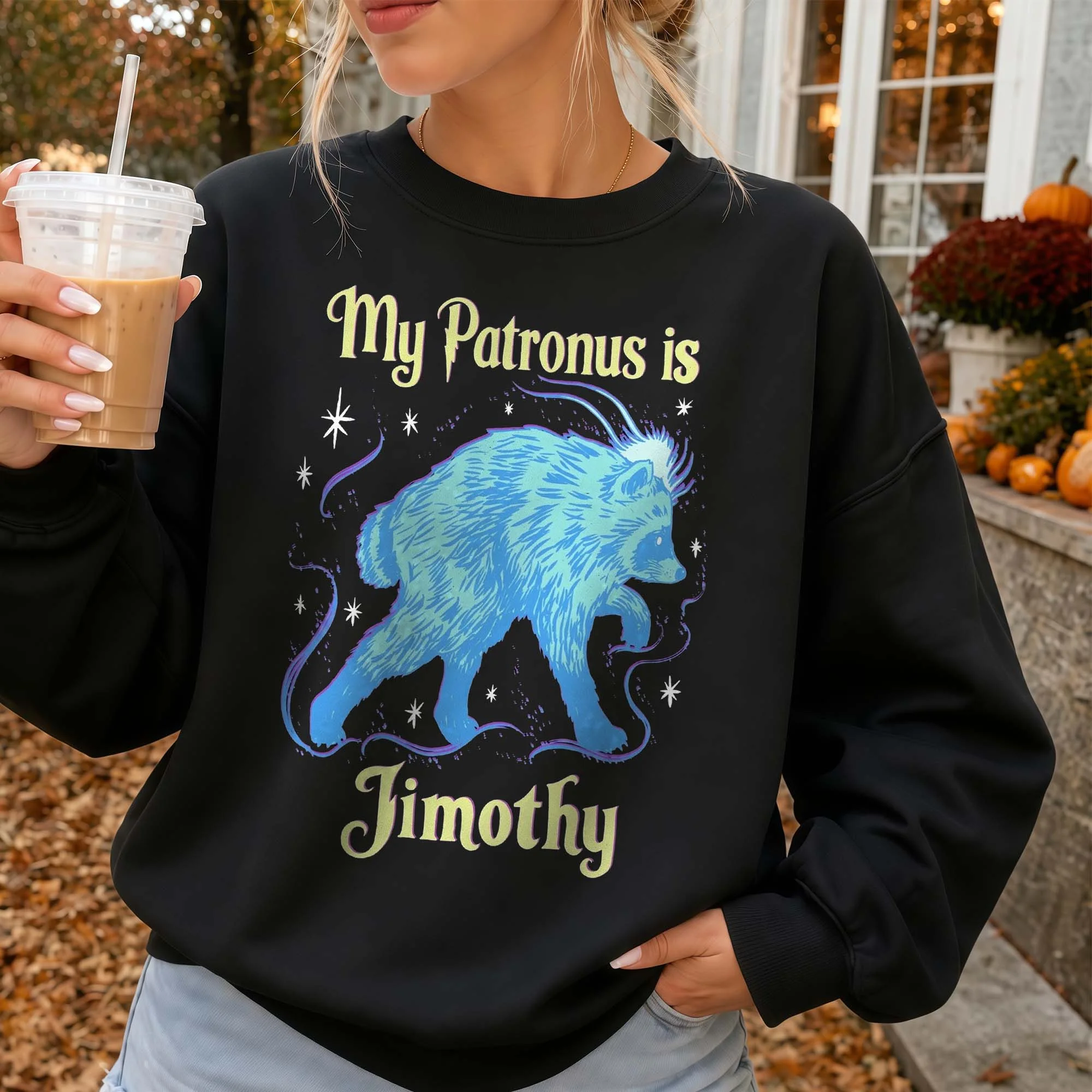 My Patronus Is Personalized Name Parody Tee Funny Wizard Fandom Gift