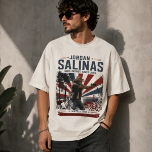 Hero Patriot Saved Lives Custom Memorial Tee Vintage Western Tribute Shirt