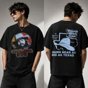 David Allan Coe Mysterious Rhinestone Cowboy Vintage Country Graphic Tee