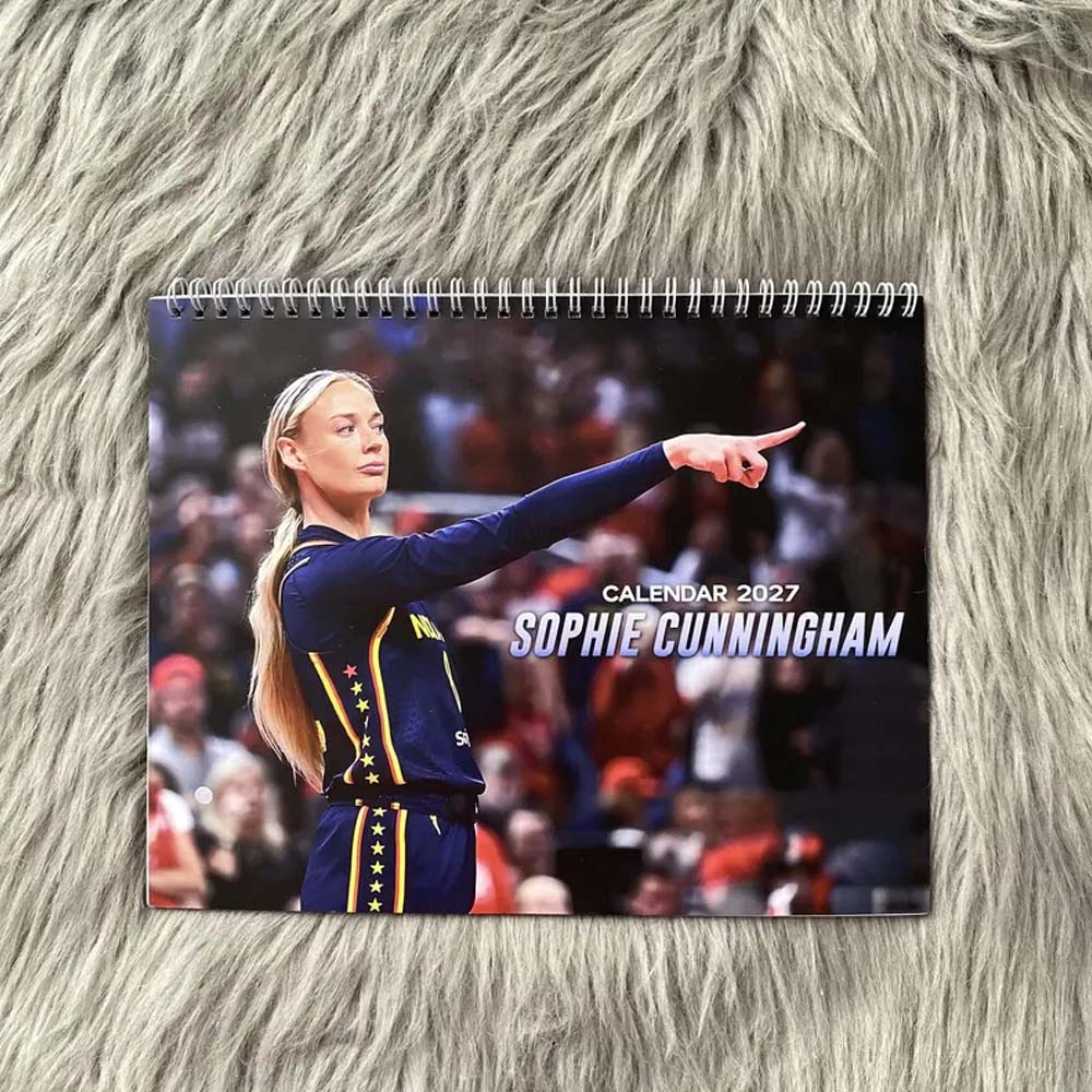 Sophie Cunningham 2027 Calendar Viral WNBA Basketball Wall Calendar Fan Gift