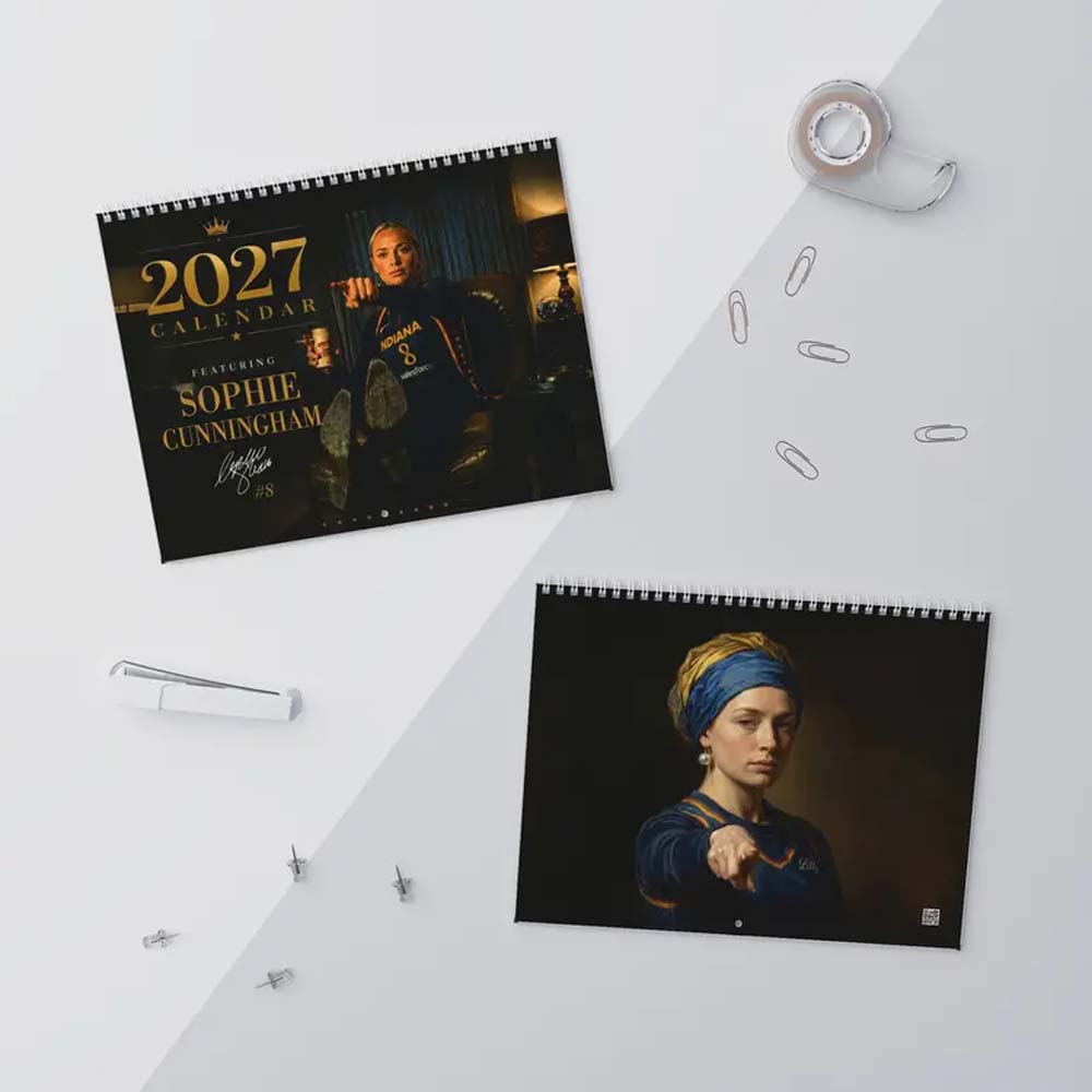 2027 Sophie Cunningham #8 Wall Calendar WNBA Basketball Fan Gift