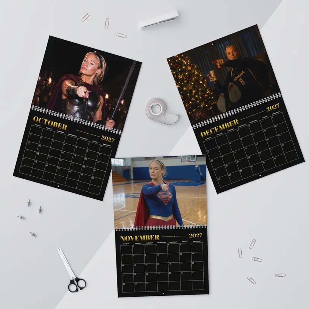 2027 Sophie Cunningham #8 Wall Calendar WNBA Basketball Fan Gift