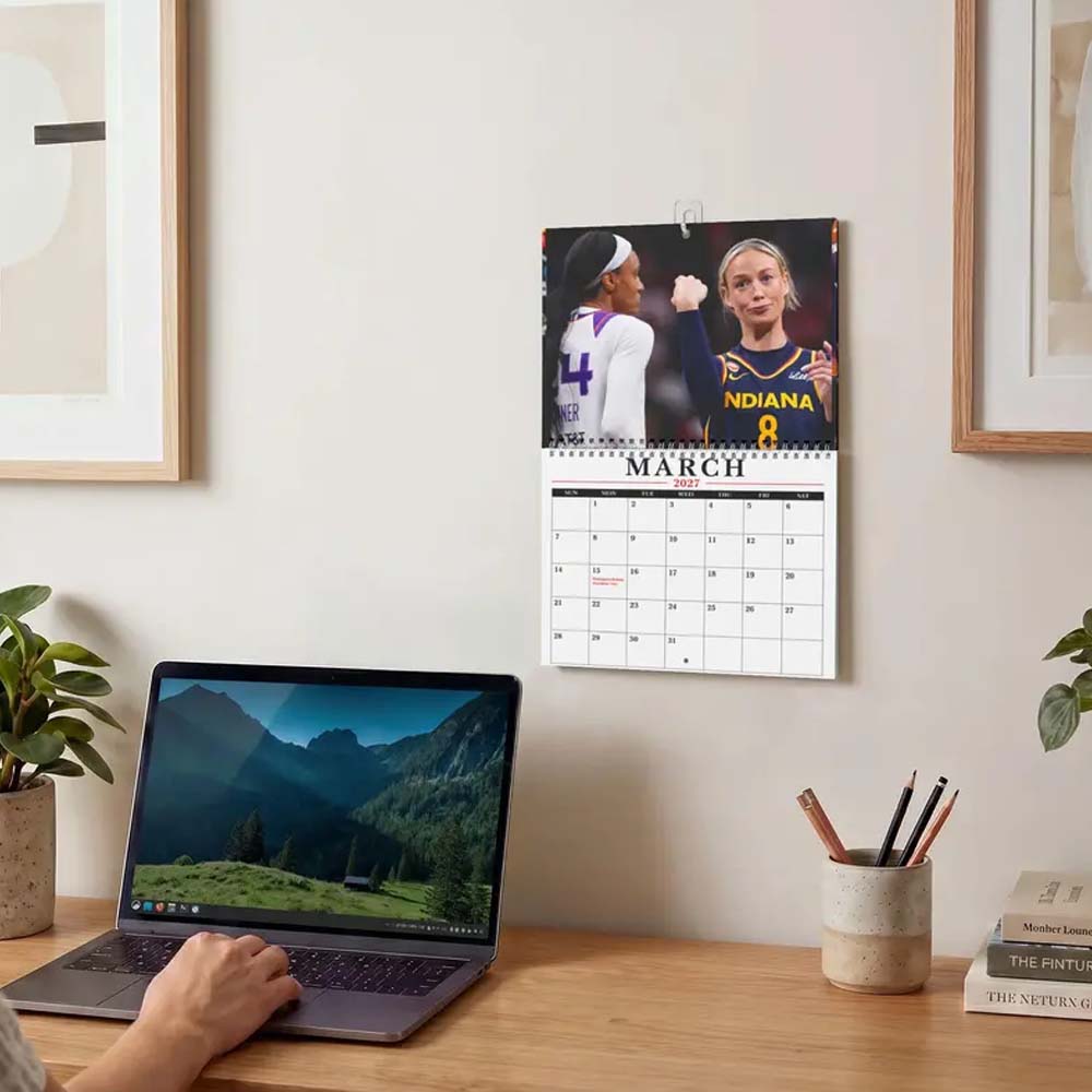 Sophie Cunningham 2027 Wall Calendar WNBA Basketball Fan Decor Gift