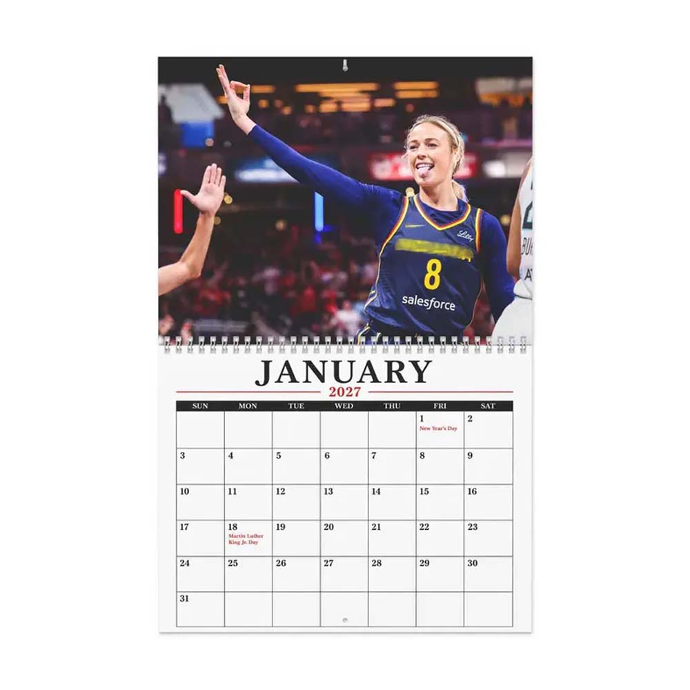 Sophie Cunningham 2027 Wall Calendar WNBA Basketball Fan Decor Gift