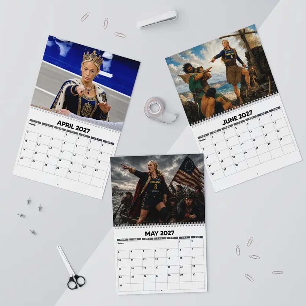 A Year of Sophie Cunningham 2027 Wall Calendar WNBA Basketball Fan Gift