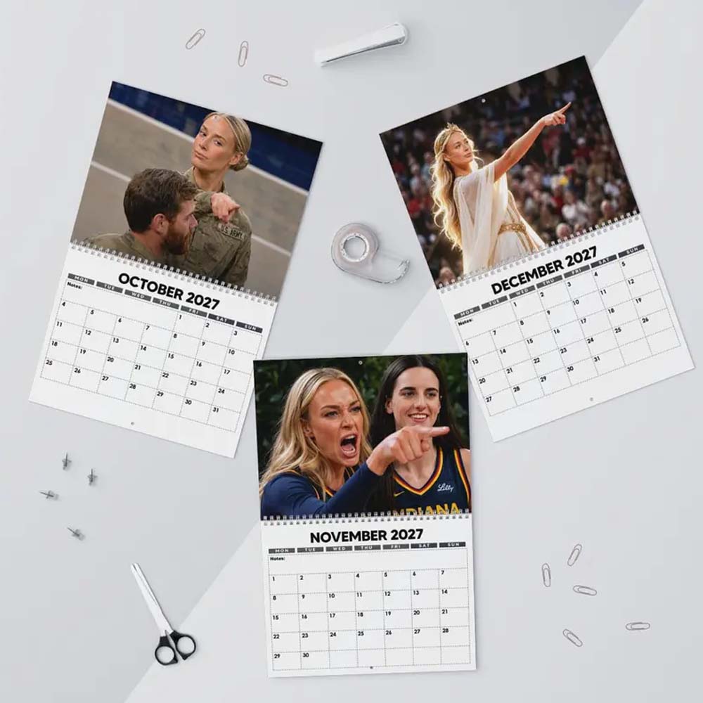 A Year of Sophie Cunningham 2027 Wall Calendar WNBA Basketball Fan Gift