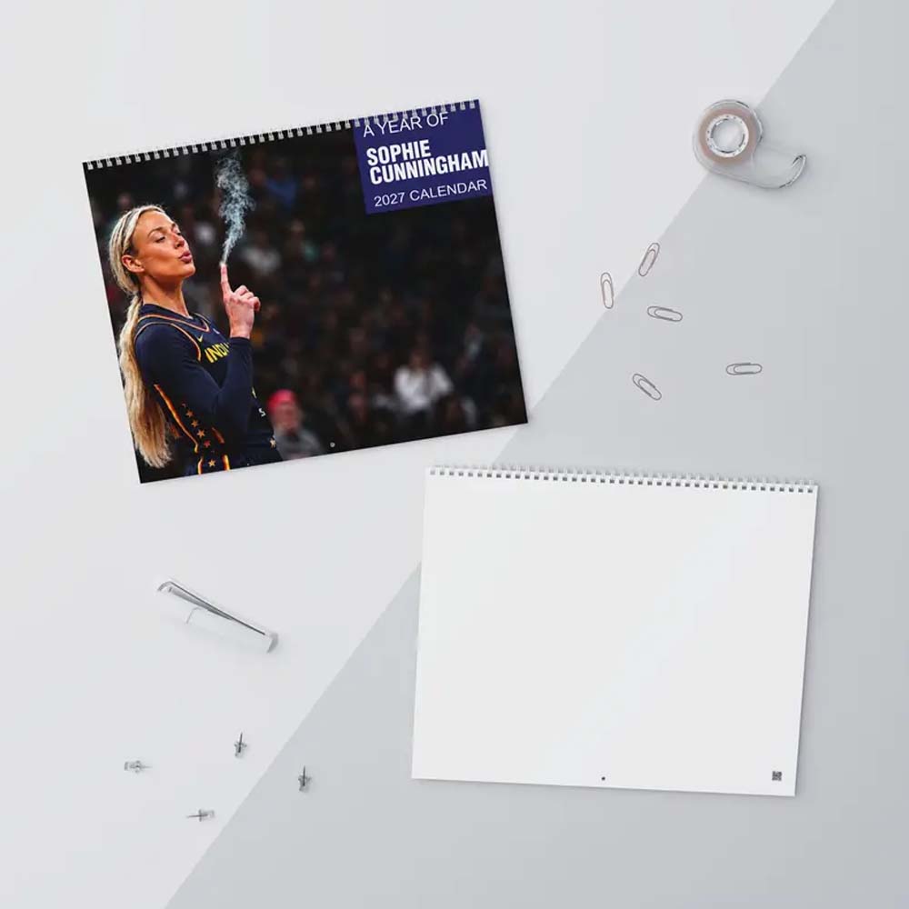 Sophie Cunningham 2027 Wall Calendar WNBA Basketball Fan Gift