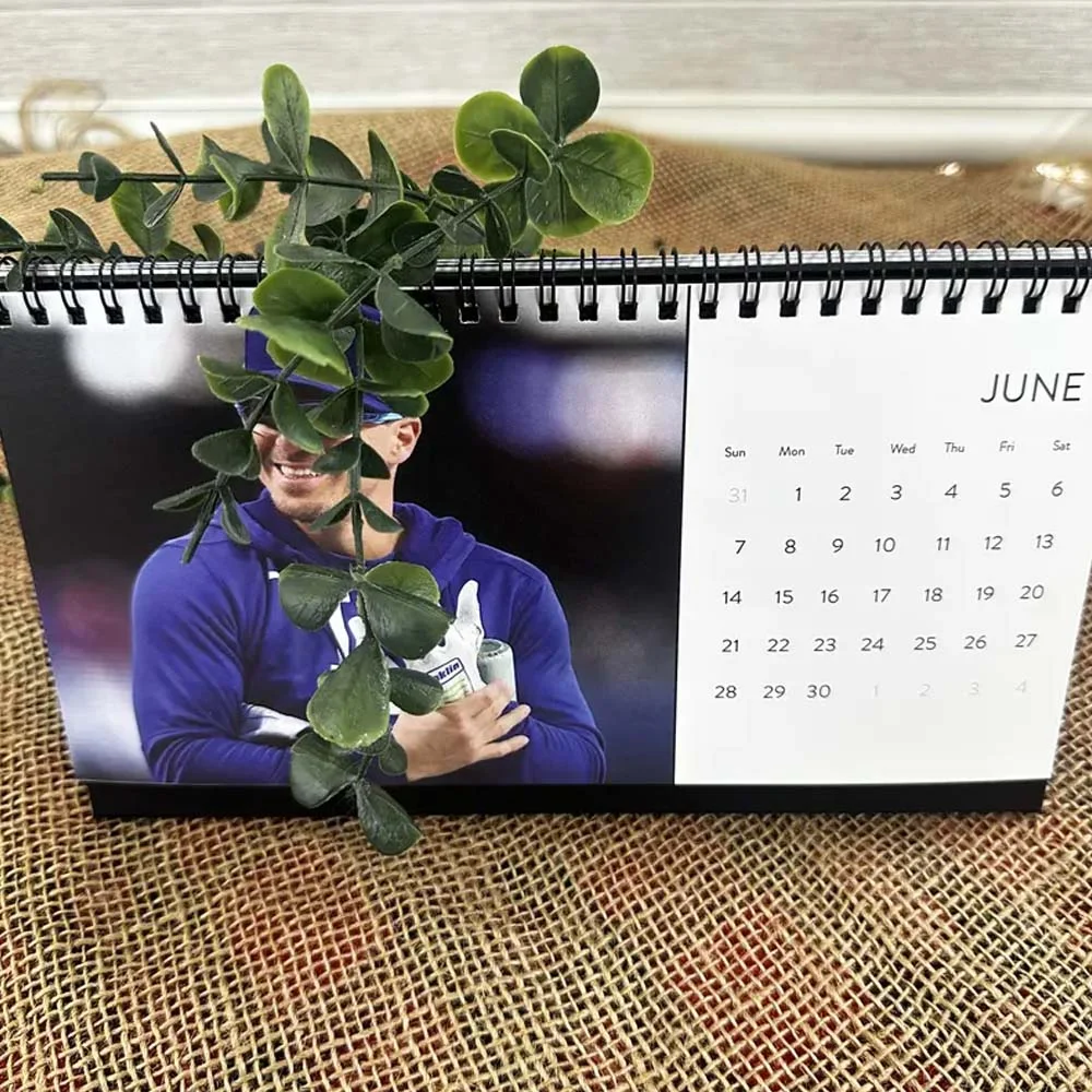 Kike Hernandez 2026-2027 Desk Calendar Los Angeles Baseball Fan Office Decor Gift