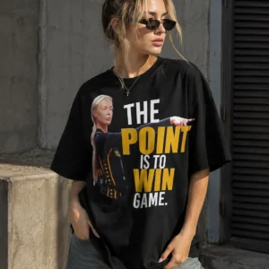 The Point Is To Win Game Motivational Sports Tee for Athletes