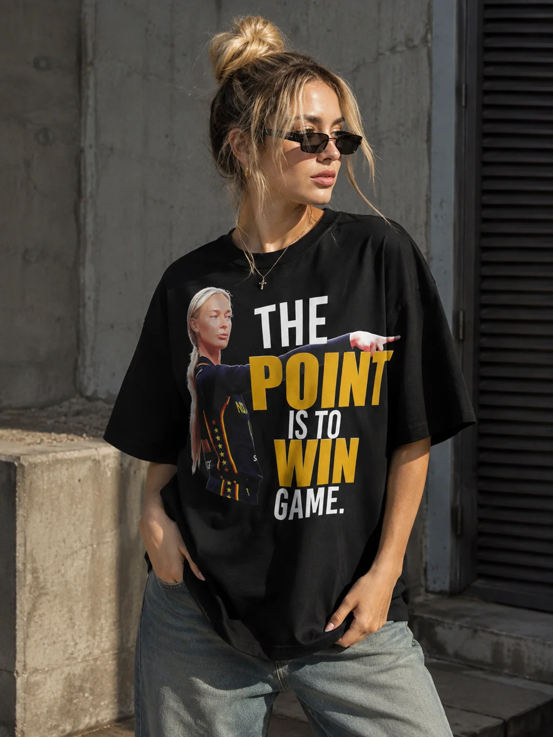 woobulk_1786075673838_0_eacf94.webp The Point Is To Win Game Motivational Sports Tee for Athletes