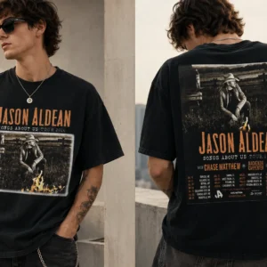 Jason Aldean Songs About Us Tour 2020 Vintage Concert Tee for Country Music Fans