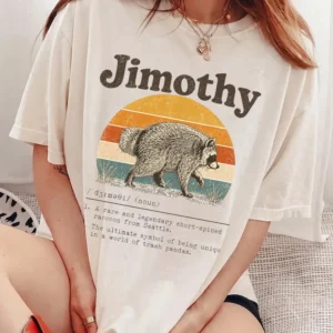 Jimothy Seattle Raccoon Meme Tee Funny Trash Panda Shirt