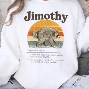 Jimothy Seattle Raccoon Meme Tee Funny Trash Panda Shirt
