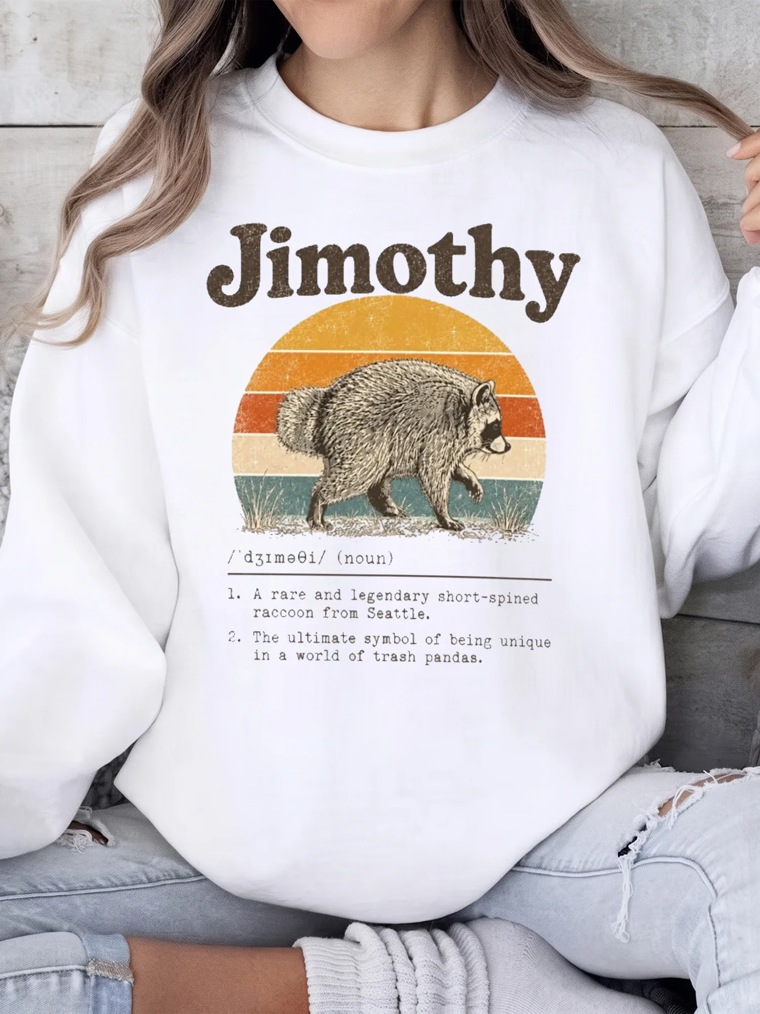 Jimothy Seattle Raccoon Meme Tee Funny Trash Panda Shirt