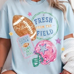Game Day Football Sweatshirt Farm Fresh Tailgate Pullover
