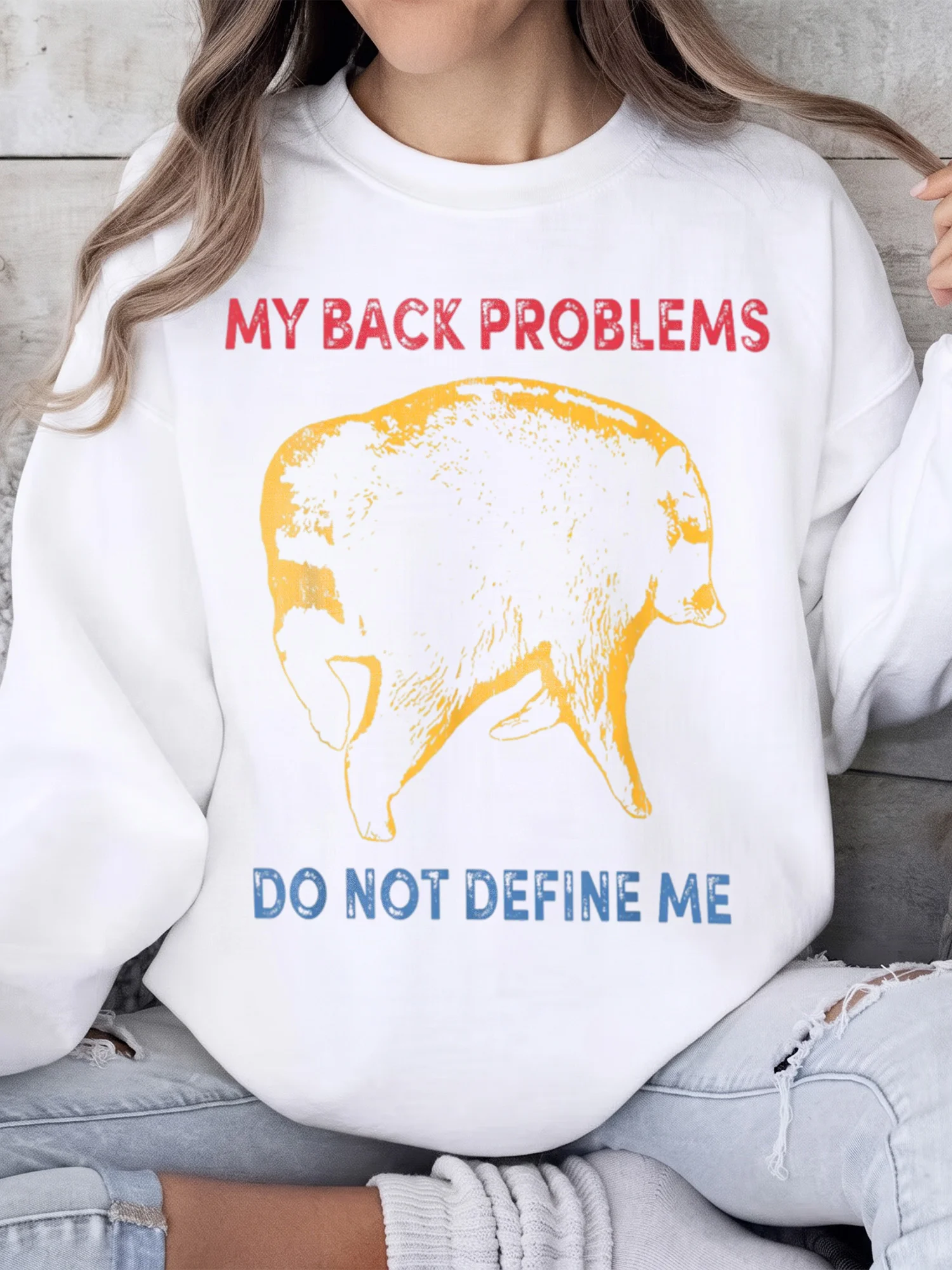 My Back Problems Do Not Define Me Tee Chronic Pain Awareness Buffalo Graphic Shirt