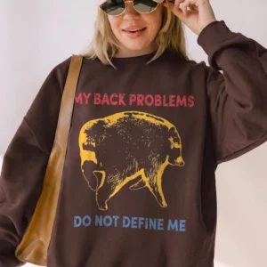 My Back Problems Do Not Define Me Tee Chronic Pain Awareness Buffalo Graphic Shirt