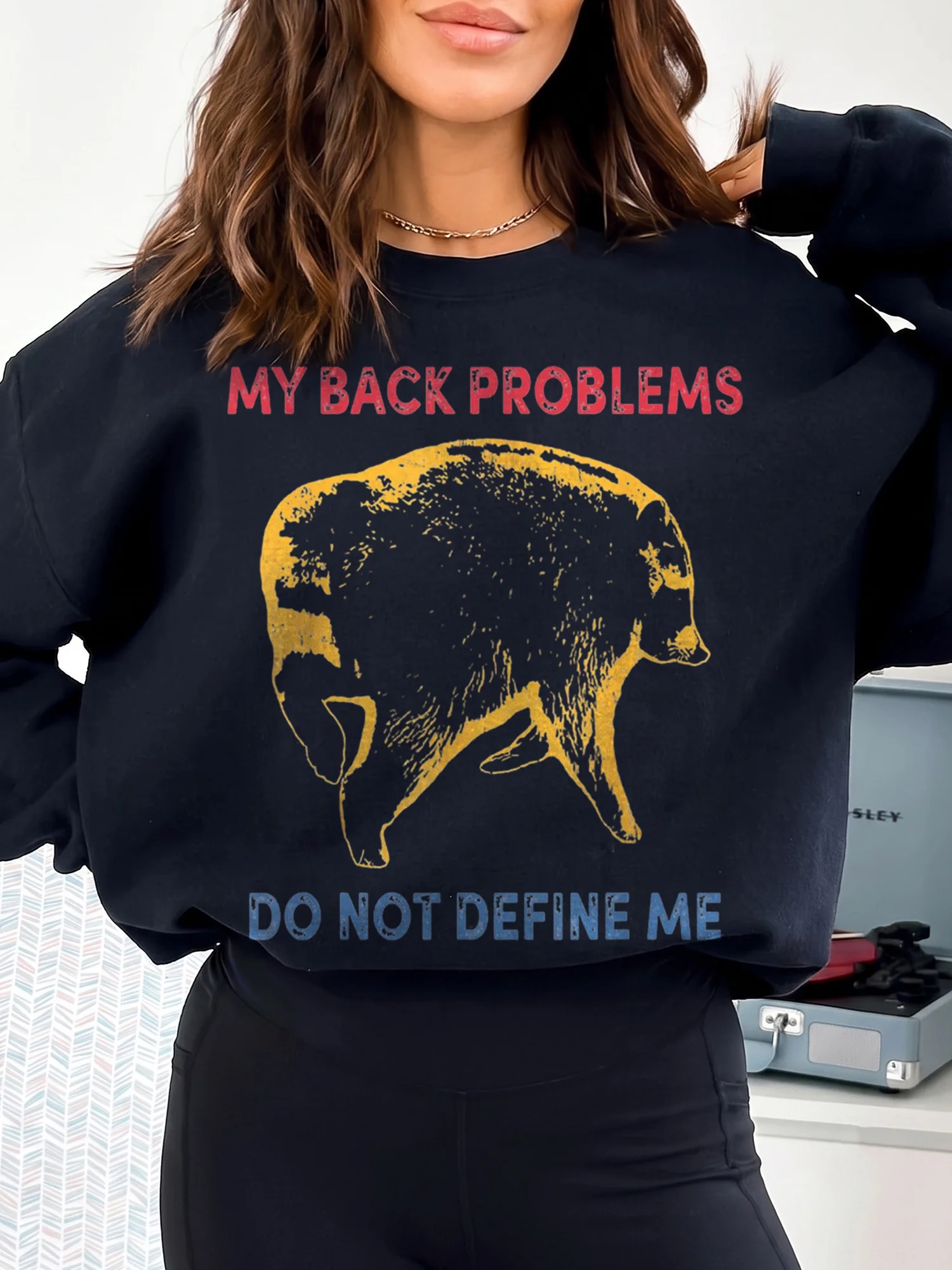 My Back Problems Do Not Define Me Tee Chronic Pain Awareness Buffalo Graphic Shirt