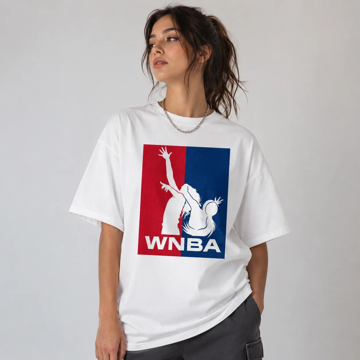 WNBA Graphic Tee for Women's Basketball Game Day