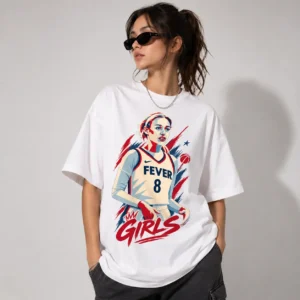 Sophie Cunningham Fever 8 Girls Basketball Graphic Tee