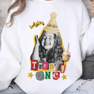 Look Who's Happy Birthday Tee Personalized Custom Photo Shirt