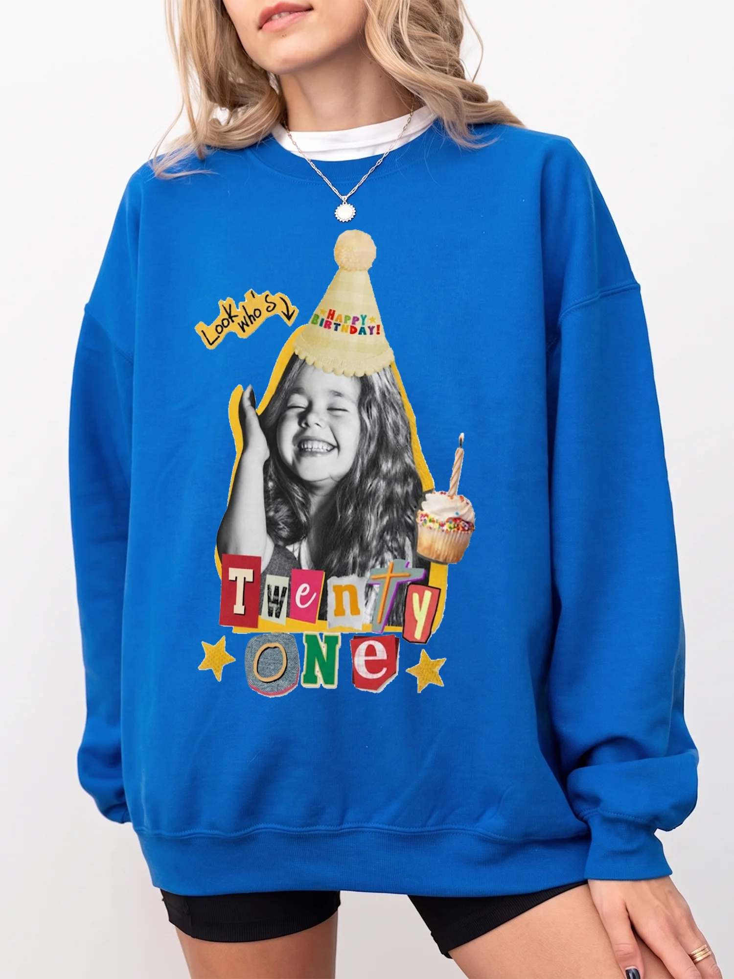 Look Who's Happy Birthday Tee Personalized Custom Photo Shirt