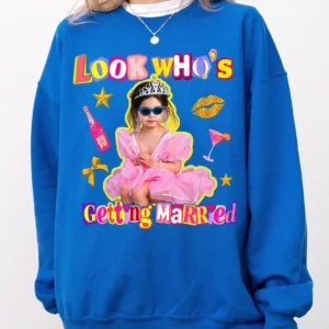 Look Who's Getting Married Custom Bride Photo Tee for Bachelorette Party