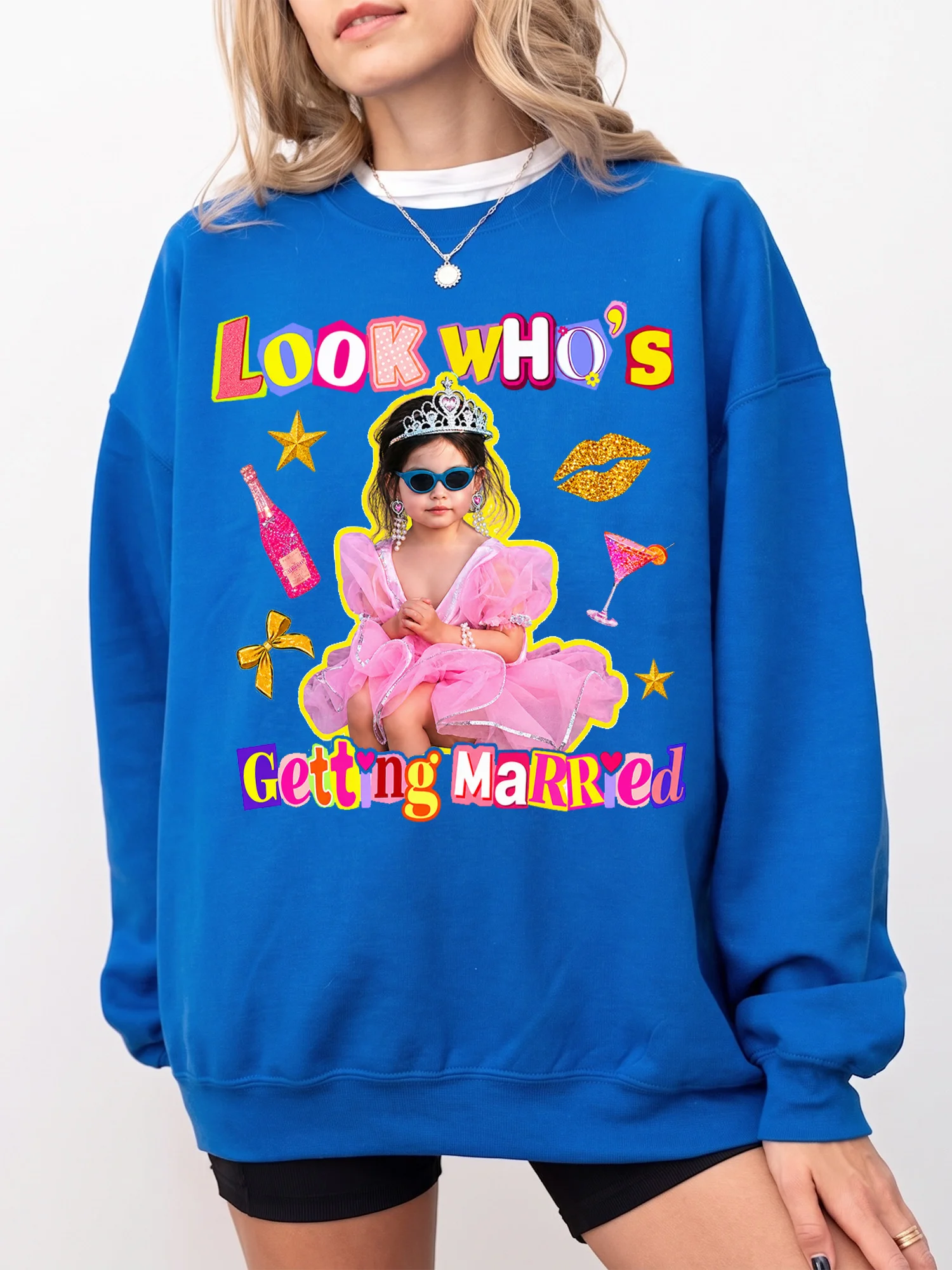 Look Who's Getting Married Custom Bride Photo Tee for Bachelorette Party