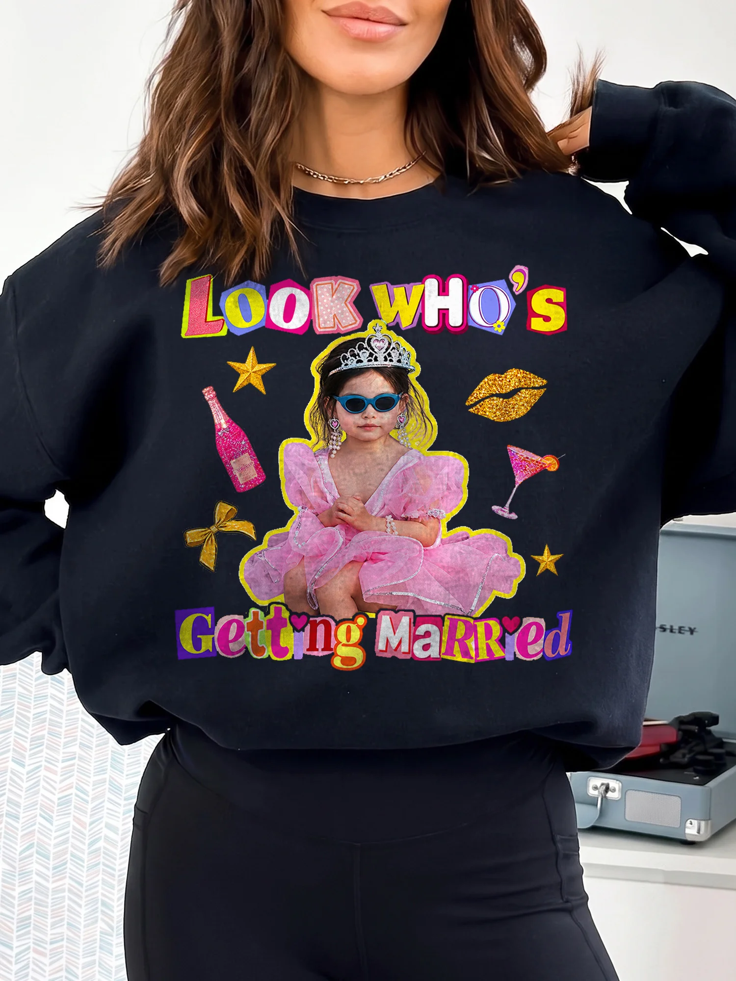 Look Who's Getting Married Custom Bride Photo Tee for Bachelorette Party