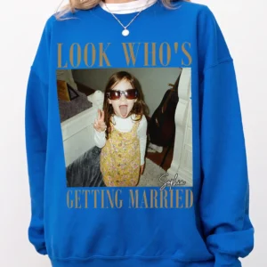 Look Who's Getting Married Custom Photo Tee Personalized Bachelorette Party Shirt