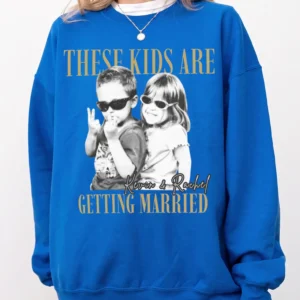 These Kids Are Getting Married Tee Personalized Photo Funny Engagement Shirt Bridal Shower Gift