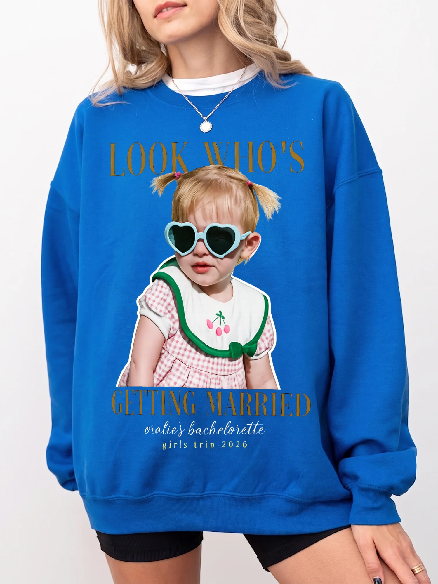 Look Who's Getting Married Personalized Photo Tee Custom Bachelorette Party Shirt for Bridal Shower Girls Trip
