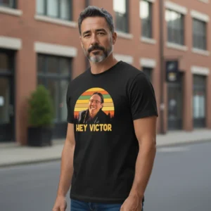 Hey Victor Smoke Signals Thomas Builds The Fire Retro Graphic Tee 90s Movie Quote Gift