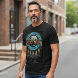 Guns N' Roses Shakopee MN Aug 8 2026 Concert Tee Mystic Lake Amphitheater Souvenir