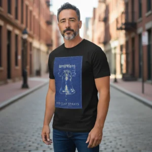 Red Clay Strays Vintage Bell Graphic Tee Concert Tour Shirt