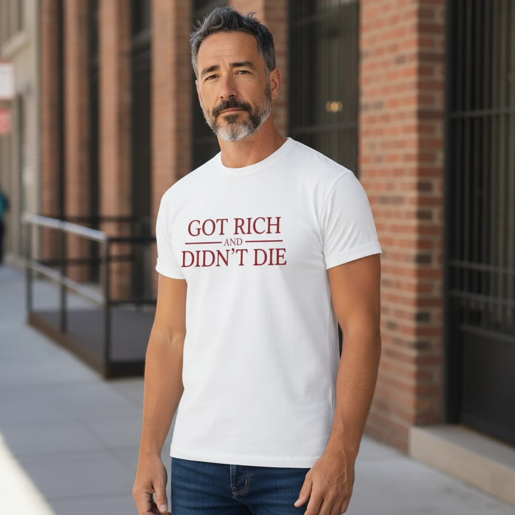 woobulk_1786416352698_0_270764cb.webp Got Rich And Didn't Die Sarcastic Success Tee Funny Wealth Humor Shirt
