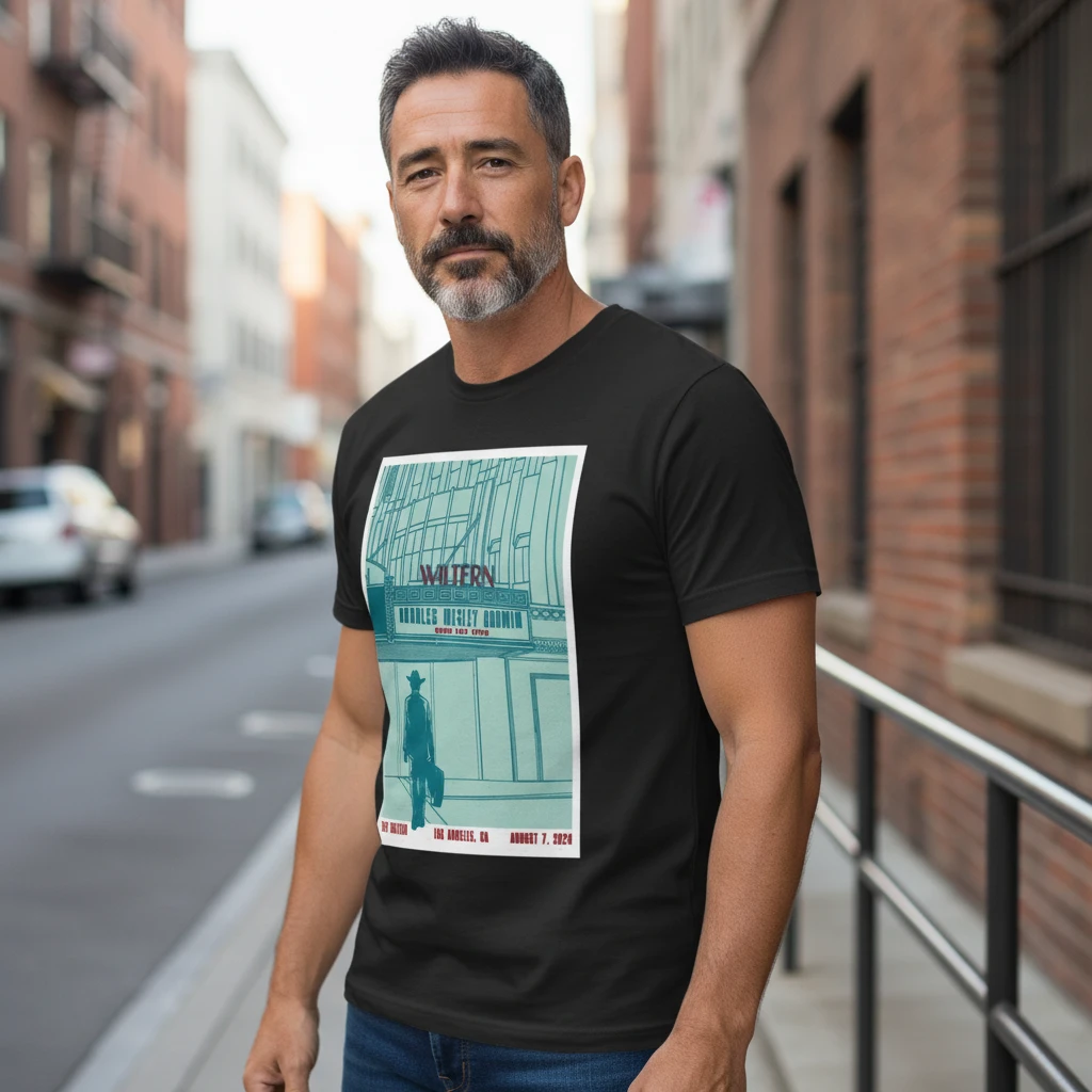 Charles Wesley Godwin The Wiltern Los Angeles Concert Tee Souvenir Tour Shirt