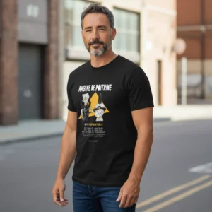 Angine De Poitrine Population II Fan Tee Experimental Indie Rock Band Merch