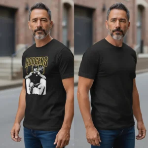 Aaron Rodgers Graphic Tee Signature Football Fan Shirt